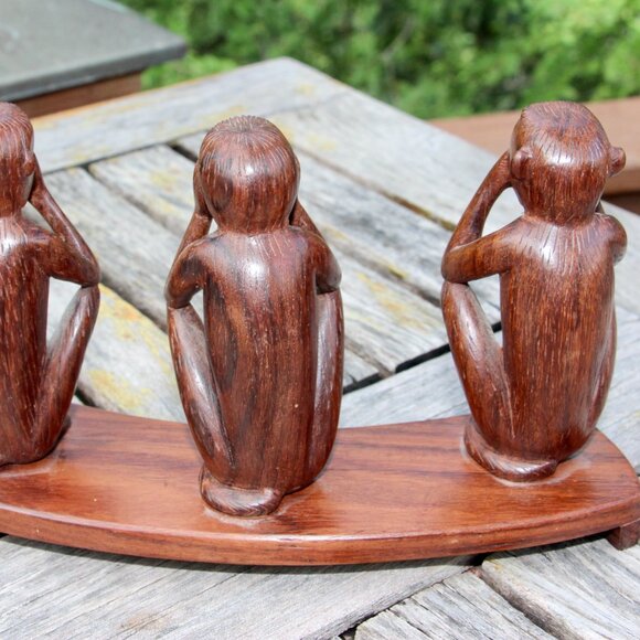 Wooden Monkey - Picture 4 of 5